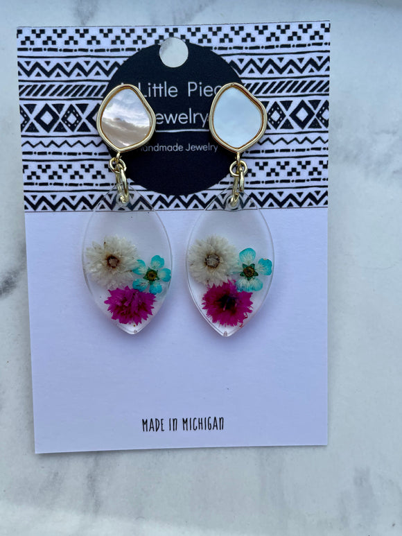 Fuchsia Bloom Earrings