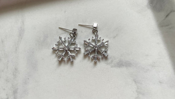 Sparkle and Joy Earrings in Silver